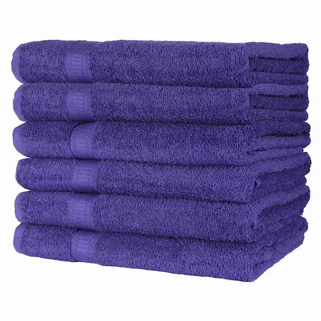 True Color Navy Bath Towels , 12PK